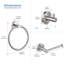 Circular 4 - Piece Bathroom Hardware Set-90977473