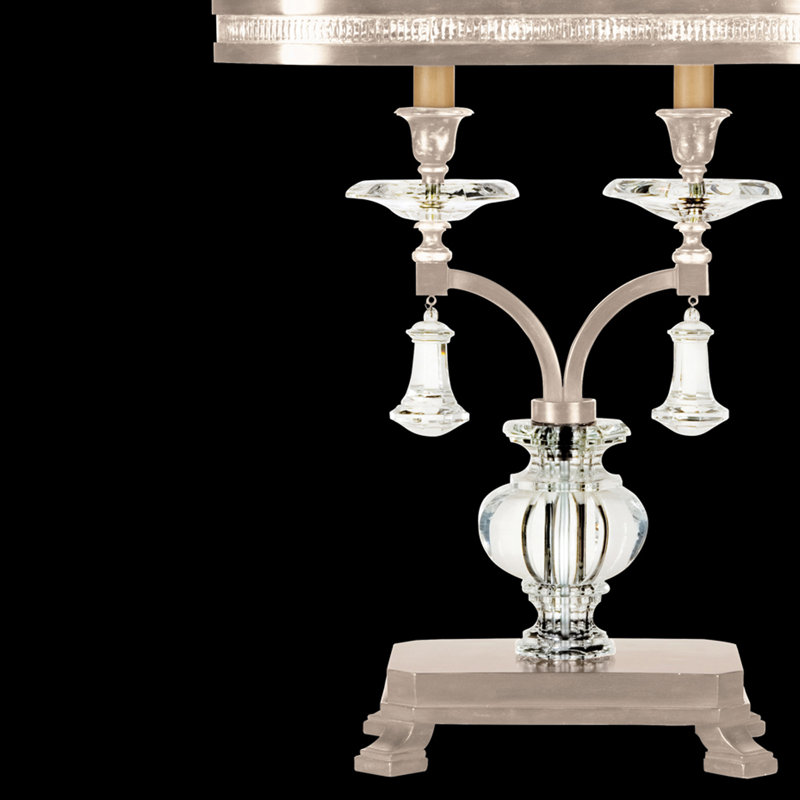 Eaton Place Metal Table Lamp, Silver