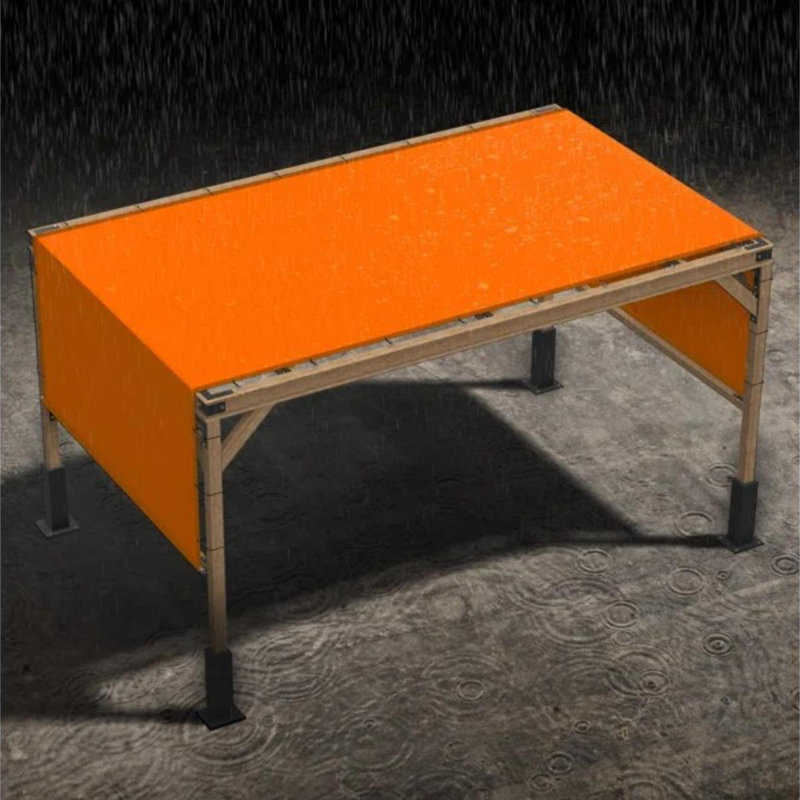 Housse de remplacement pour auvent Royal Shade, Orange, 10 pi x 14 pi