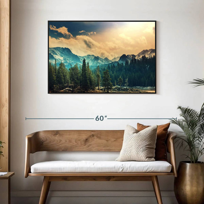 Alvord Sierra Nevada Mountainscape, 29" H x 43" W