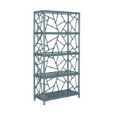 72'' H x 36'' W Wood Etagere Bookcase