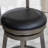 Aia Swivel Upholstered Counter Stool with Metal Frame-1123375541-1123375530-1123375528