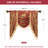 Damask Swag Window Valance in Red-89090650