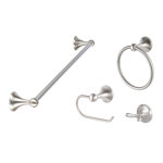 Ventura Series Bath Set, single post