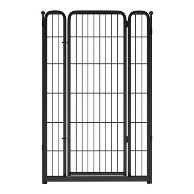 FXW Homeplus Dog Playpen Designed for Indoor Use, 1 Add-on Gate, Height for Medium Dogs¦Patented