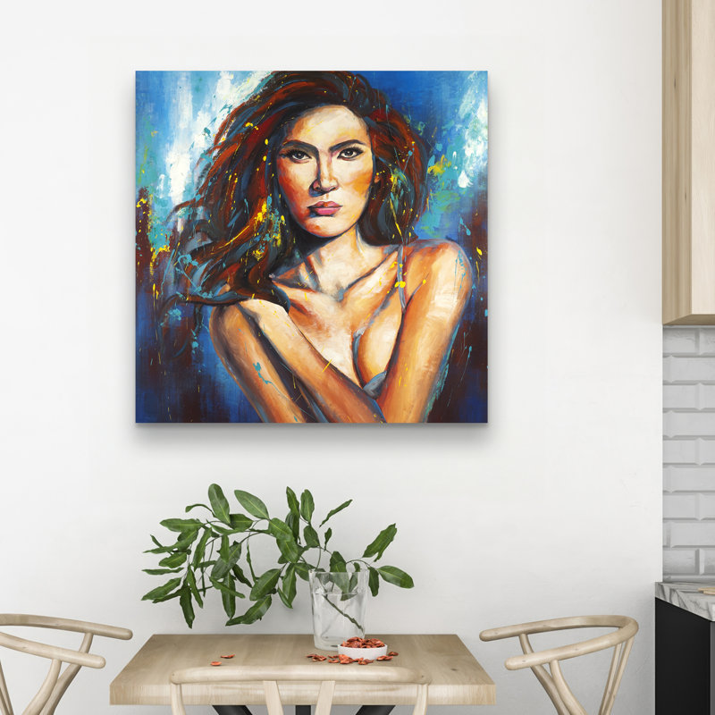 Closer - 32"x32" art on canvas
