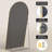 Oversized Arch Floor Mirror with Stand, Wall Mirror-34507447-38502323