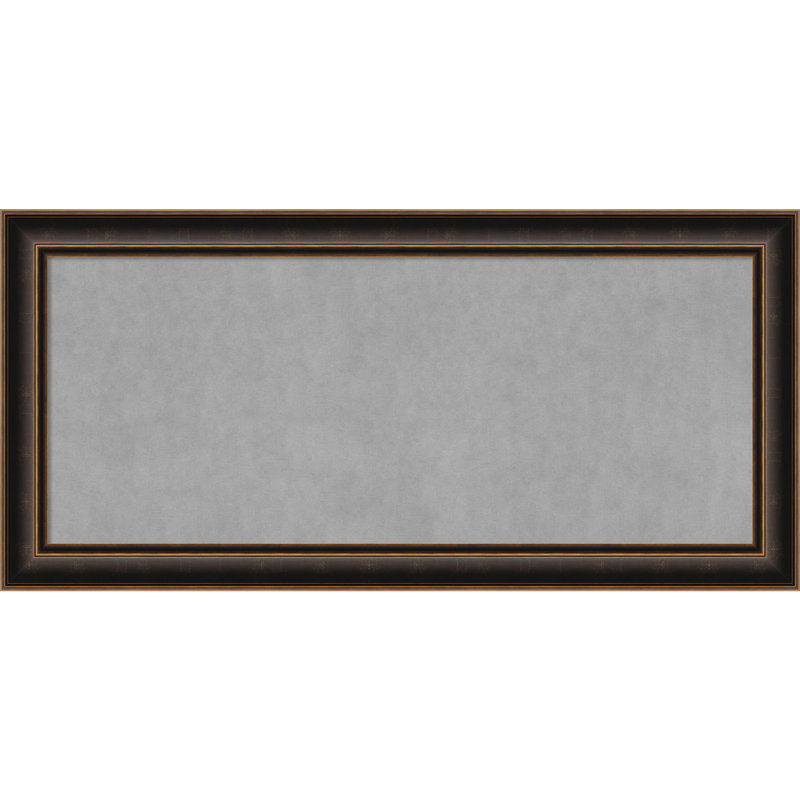 Tableau magnétique magnétique en métal, H 26 po x l 54 po