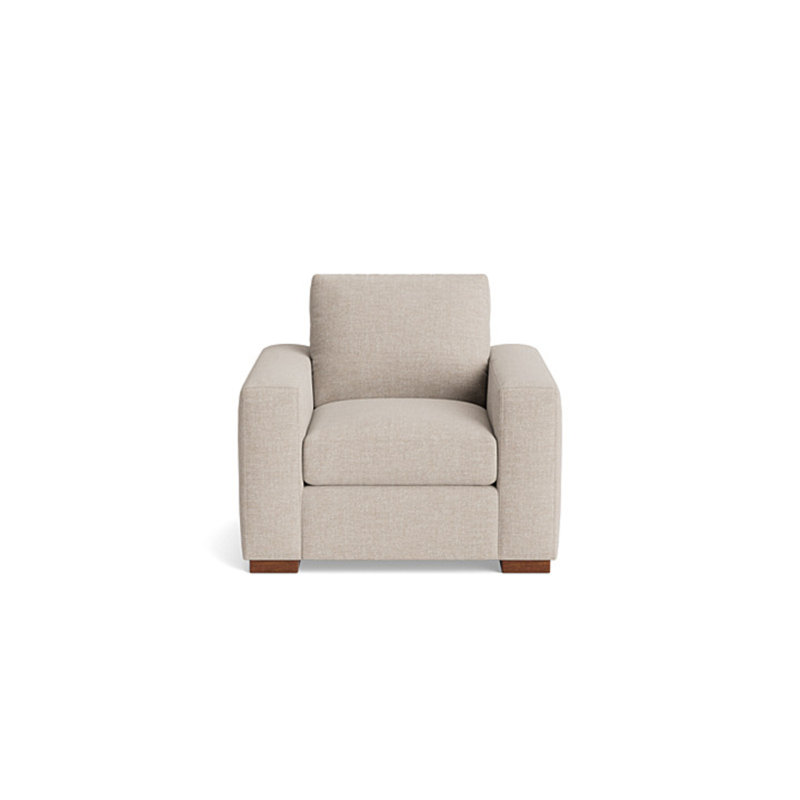 Couch Potato Chair, Performance Weave - Natural