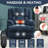 Dual Motor Heat Massage Infinite Position Up To 350 LBS Electric Power Lift Recliners With Power-Remote, Medium-Firm And Heavy Duty-861281143