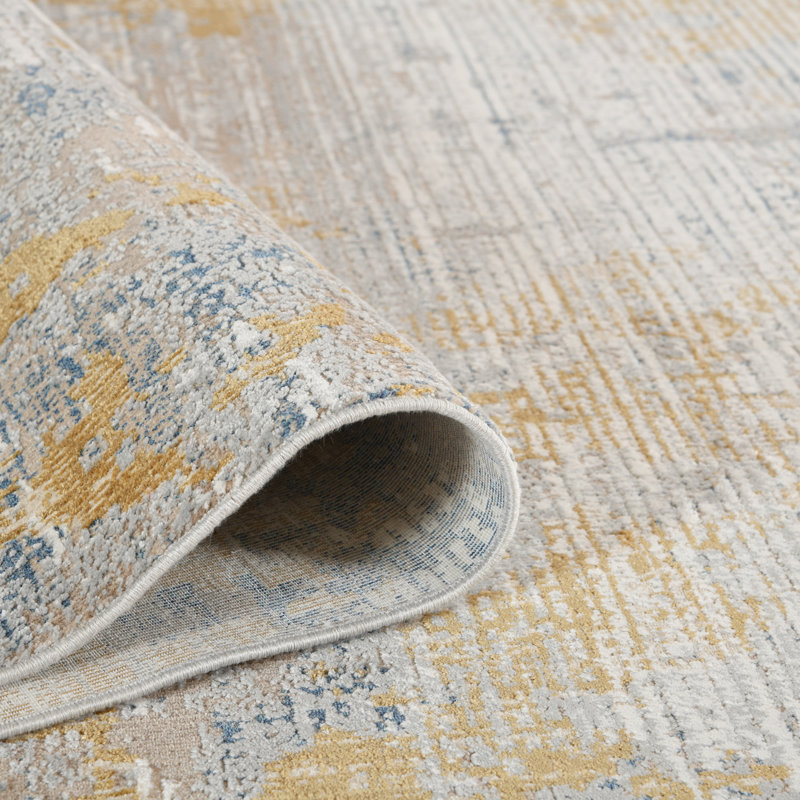 Brazell Abstract Indoor Rug, Rectangle 2' x 3'