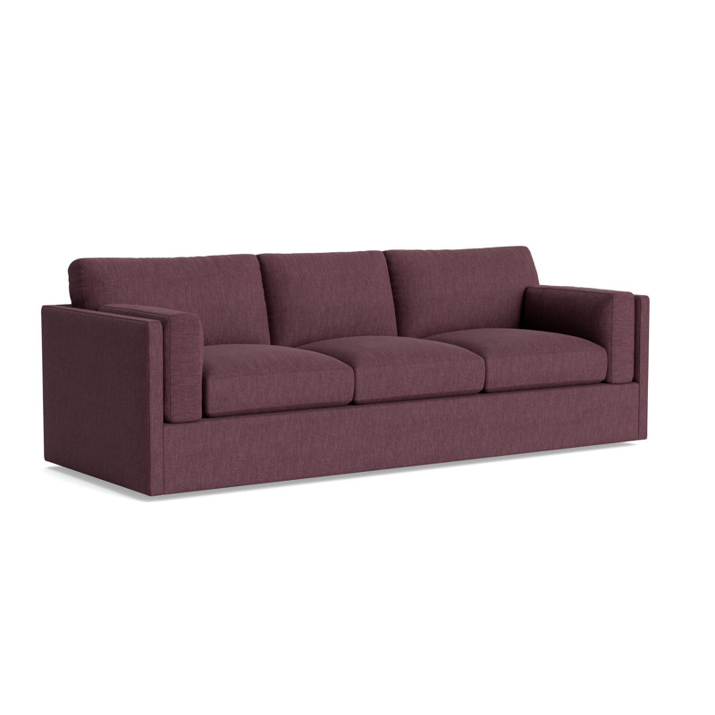 Fairfax Sofa (95"), Performance Weave - Aubergine