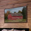 Iconic Red - Single Picture Frame Print-1352394394