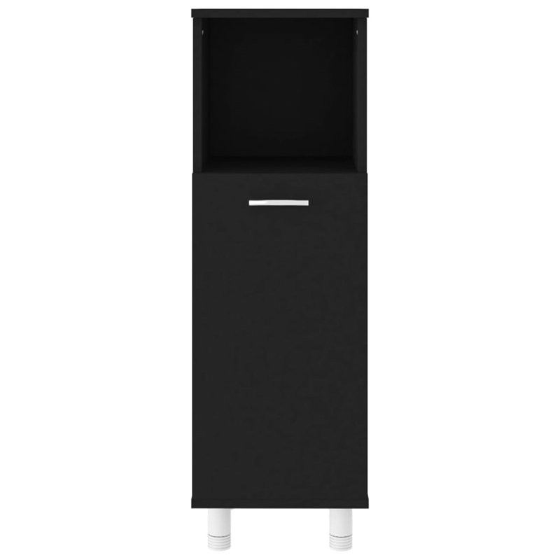 Avren Bathroom Cabinet, Black
