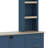 102.3" Wide Farmhouse Entertainment Center with Bookshelves, 4-Piece Wall Unit for 75" TVs, High-End Wood Texture Media Console with 6 Drawers-903521714