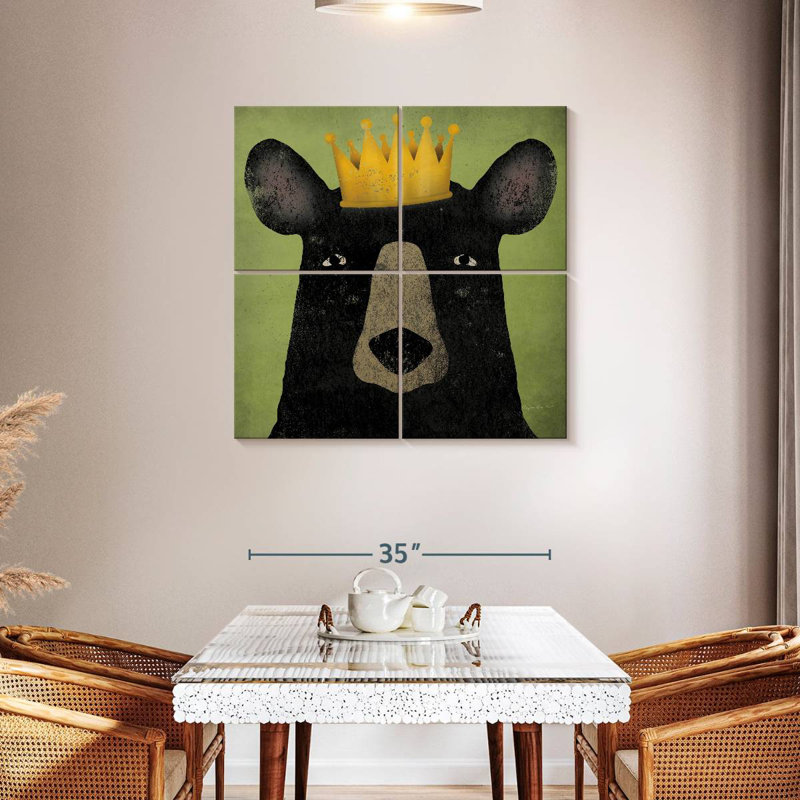 Brampt The Black Bear With Crown