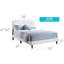 Charmant lit double blanc pour chambres douillettes-1469407362-1469407363