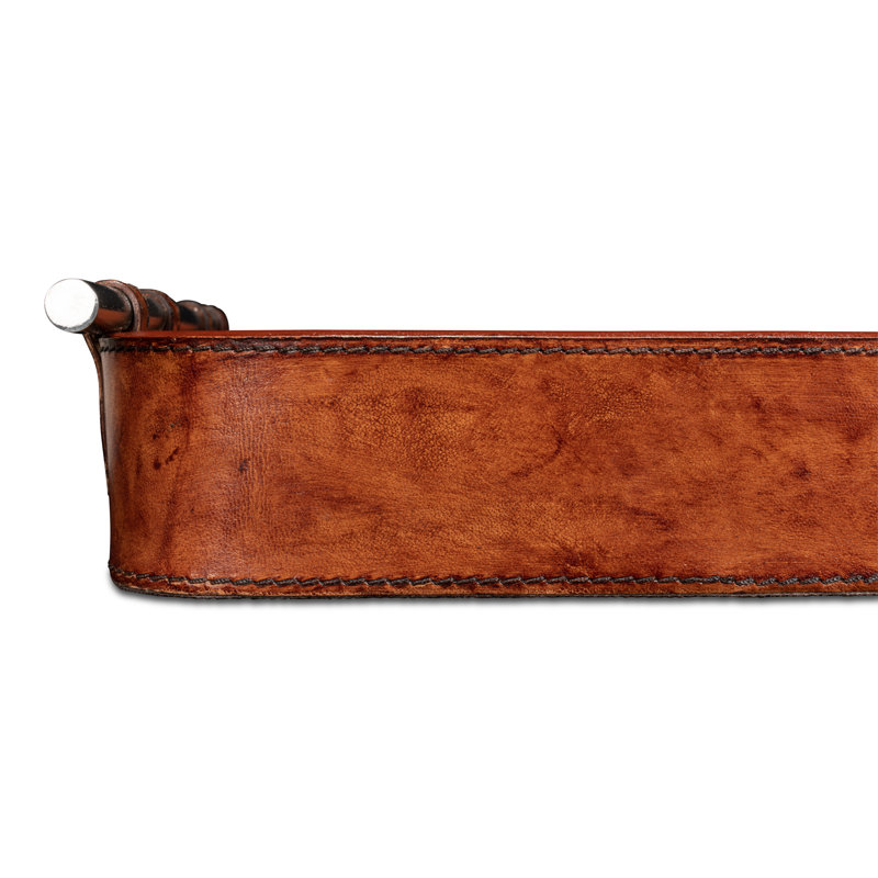 Shagreen Decorative Tray, Brown