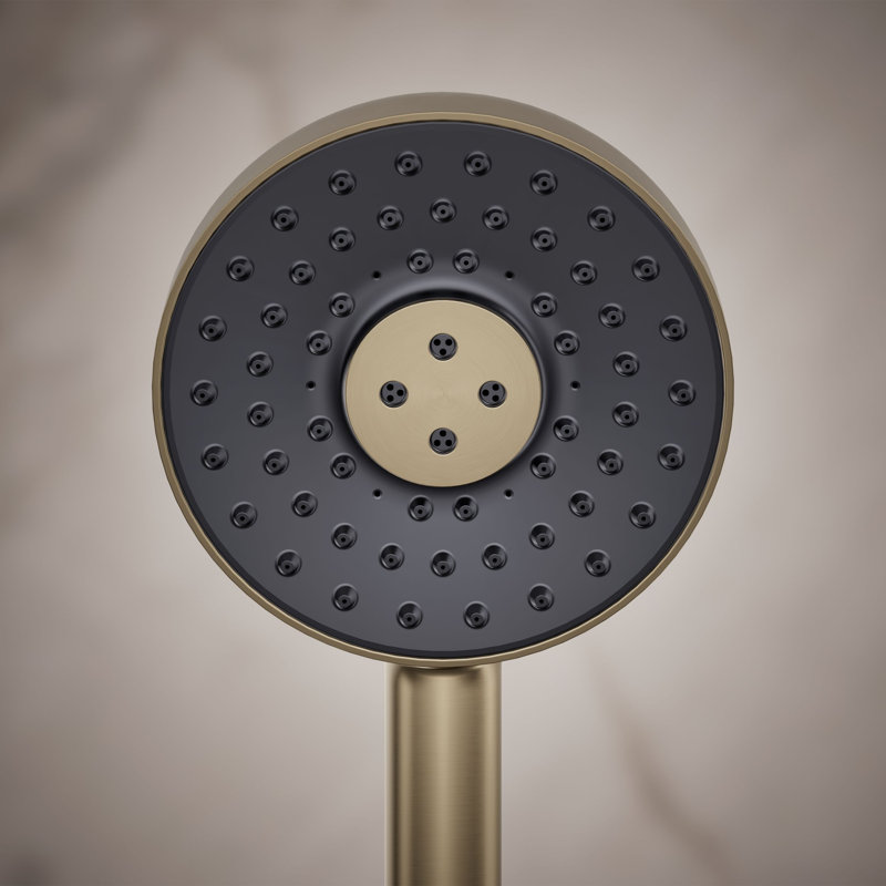 Statement Round Multifunction Handshower With Katalyst Air-Induction Technology, 1.75 GPM, Vibrant Brushed Bronze