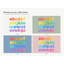 Rainbow Lowercase Alphabet Wall Decals, Set of 26 Educational Peel and Stick Wall Stickers, Classroom Playroom Decor, Kids Learning Wall Art, 20"W x 20"H (50 x 50 cm)-1701005320
