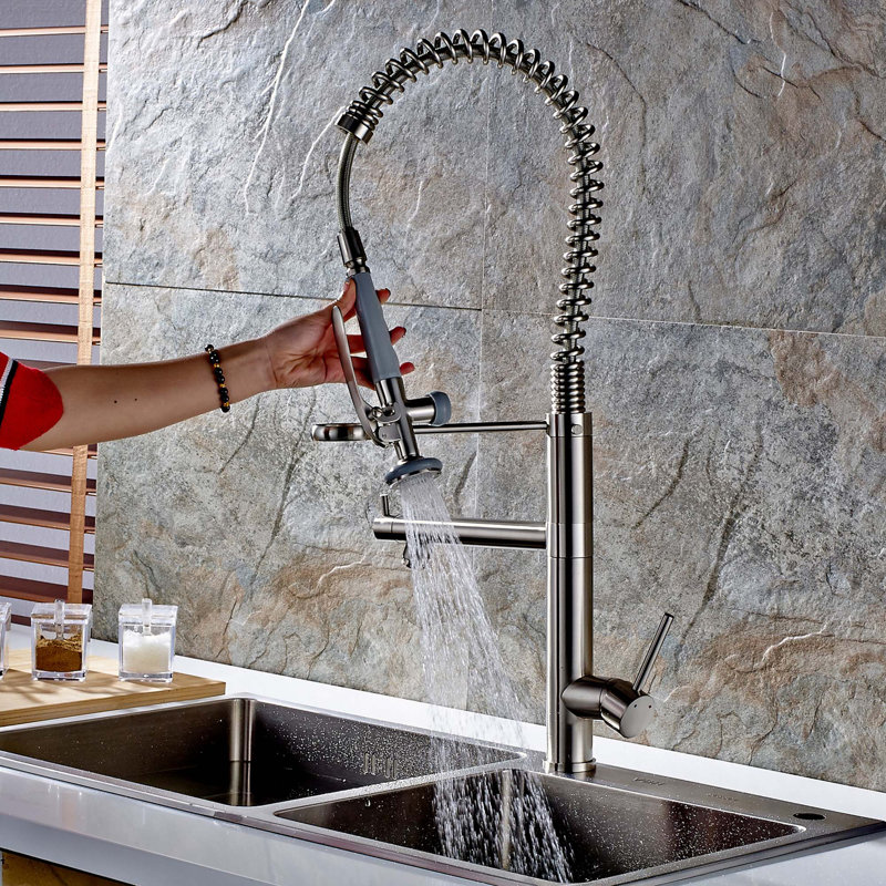 HOOSENG Pull Down Touch Kitchen Faucet