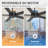 56" Modern Ceiling Fan Without Light with Remote Control, Reversible DC Motor, 6-Speed Indoor Ceiling Fan for Bedroom, Living Room & Patio-788904124