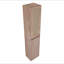 Armoire latérale de salle de bain 12 po, portes à fermeture douce, montage flottant, 00512IMO-00112IMO (KD-Packing)