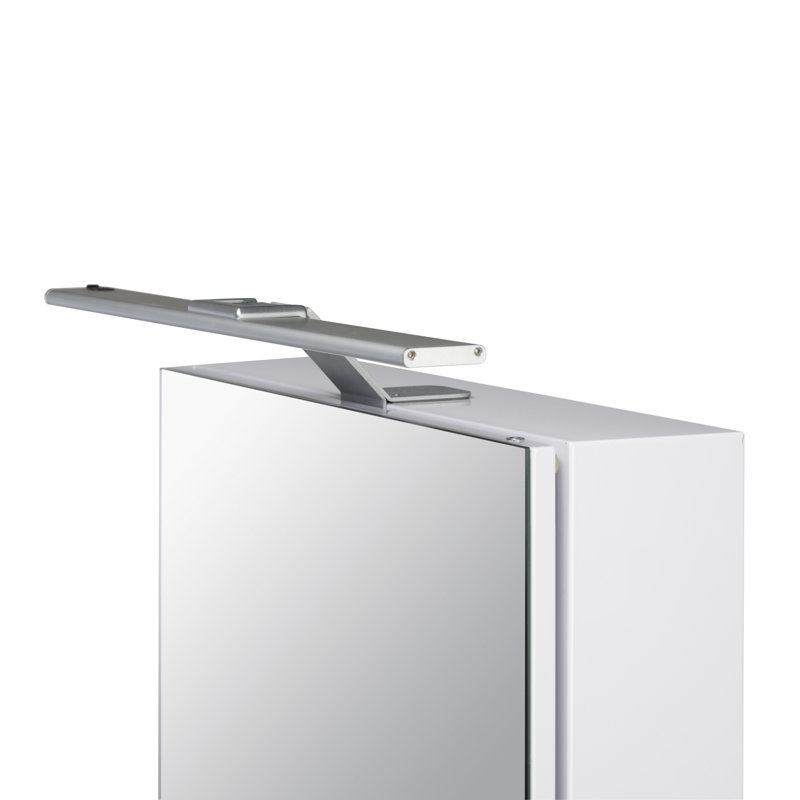 Dimmable LED Vanity Light, Silver