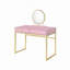 Bureau de coiffeuse avec miroir et plateau à bijoux Coleen