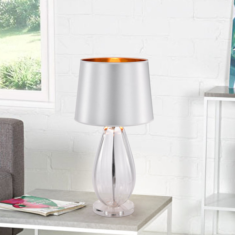 Lampe de table transparente 26 po
