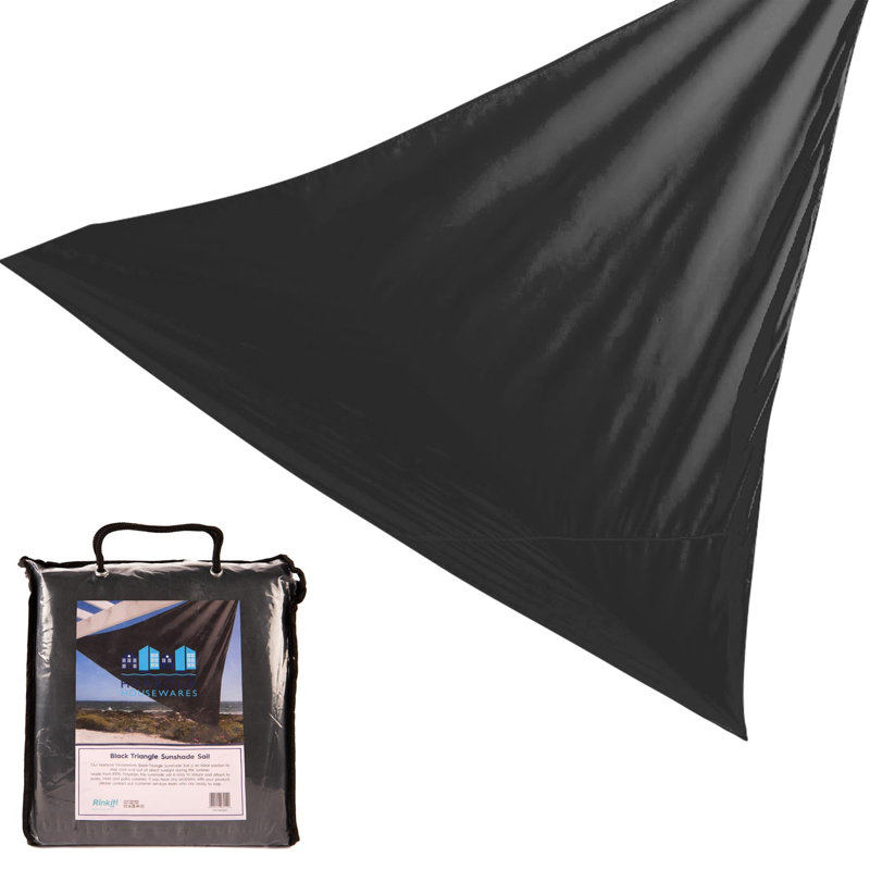 Triangle Shade Sail - 3.6m, Black