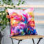 icon Indoor and Outdoor Waterproof Filled Cushion Set of 4 Pink