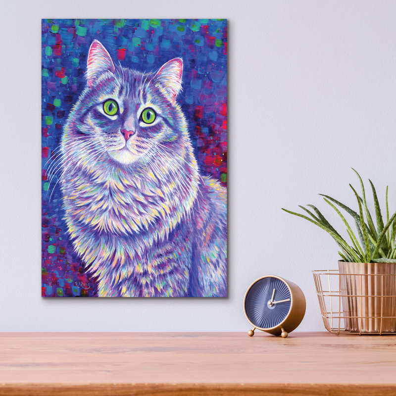 "Iridescence" par Rebecca Wang Art, H 16 po x l 12 po x P 0,13 po