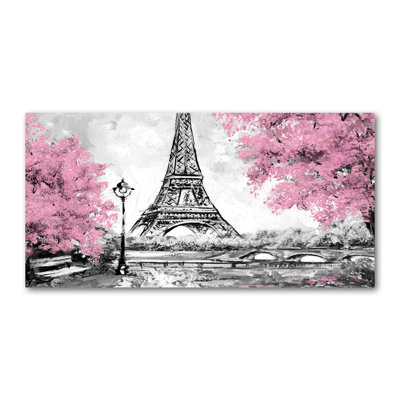 Eiffel Tower Paris - Wrapped Canvas Print