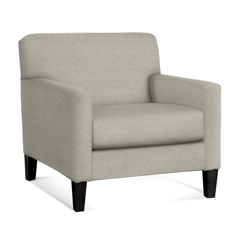 Tampa Upholstered Armchair, Black, Basic Beige, 0317-85