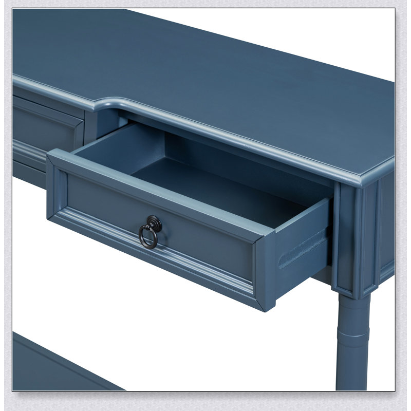 Console durable avec tiroirs spacieux et longue tablette pour le vestibule, parfaite pour le rangement et la présentation.