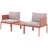 Jarif Metal 2 - Person Seating Group with Cushions-1619402400-1619402406