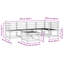  Outdoor Sofa Set Sectional Garden Furniture Terrace Seating Modern