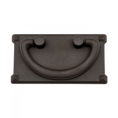1 1/2" Center to Center Rectangular Plated Drop Handle Pull CF Series