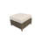 Sectional Wicker Ottoman