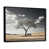Black Floater Framed