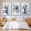 Marine Botanicals I, ensemble de 3 toiles encadrées-97708854-97708851