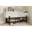 Banc de rangement rembourré avec compartiment caché Trexm Farmhouse-429114986