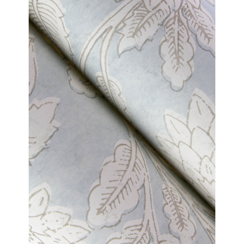 Papier peint Vadouvan Jacobean Trail, Bleu