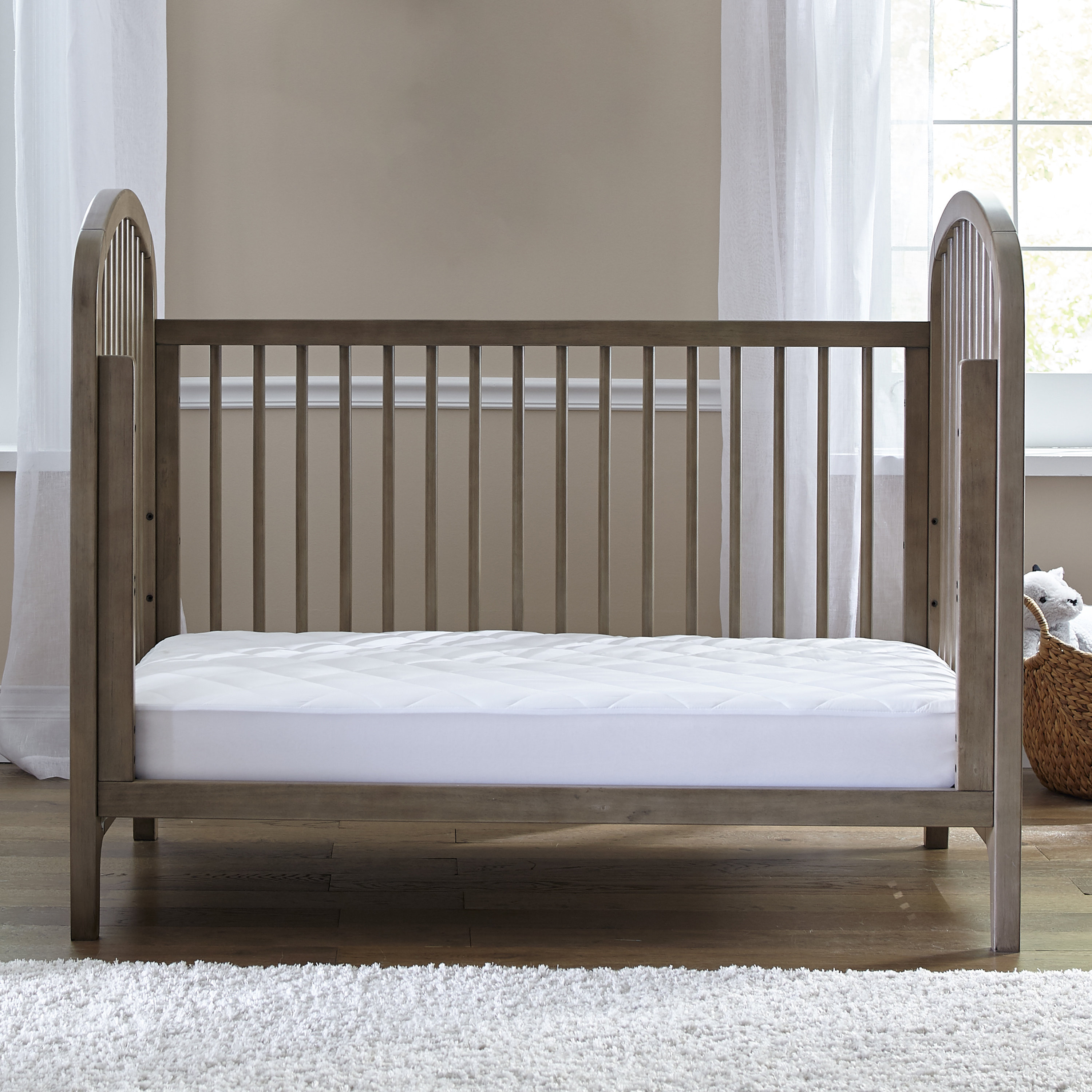 Sealy Naturals Cotton Waterproof Baby Crib Mattress Pad Protector Wayfair