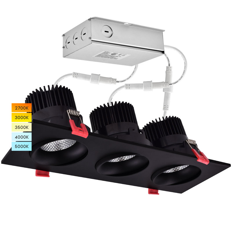 Ensemble d'éclairage encastré 11 "Ultra Slim