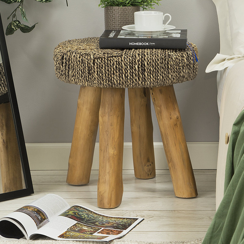 Sunday Solid Wood End Table