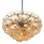 Chandelier Gustave Champagne Colored Glass-1907796422