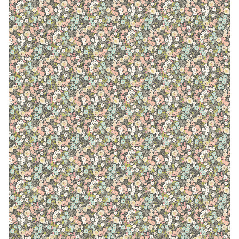 Rouleau de fleurs Persea, Pastel