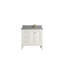 Nashville X P 22 po P 2 po. Quartz gris Piatra-112671342